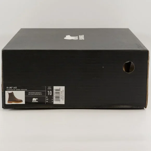 Sorel Men's Hi-Line Lace 'Fallen / Velvet Tan' NM4804-208 Leather size 8 - 14 - Picture 12 of 15